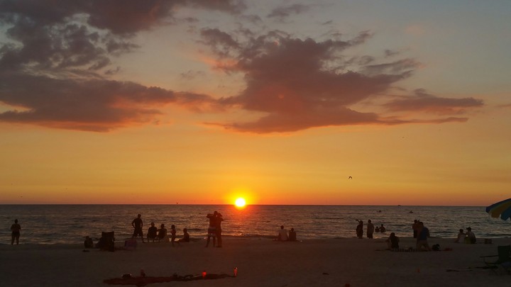Florida beach sunset