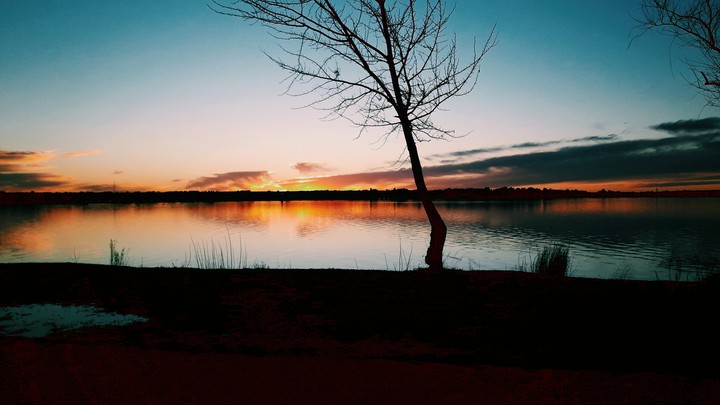 atardecer pampeano