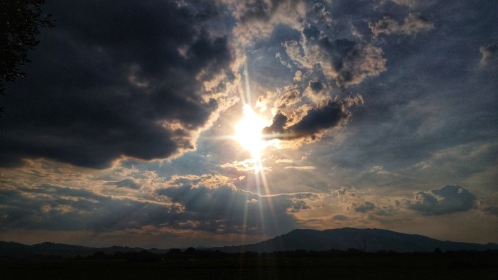 Sunset in Italy