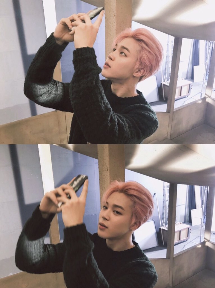 jimin selfie