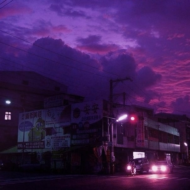 purple