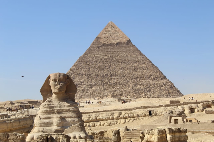Pyramid of Giza and Sphinx