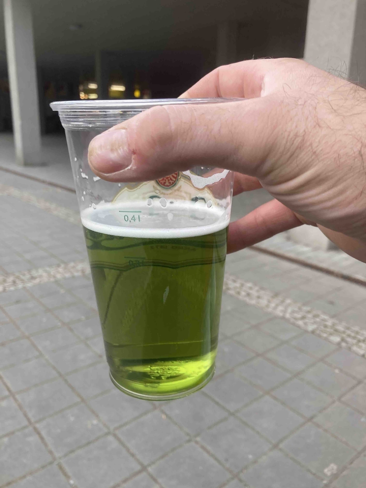 Zelené pivko. Velikonoce už blízko