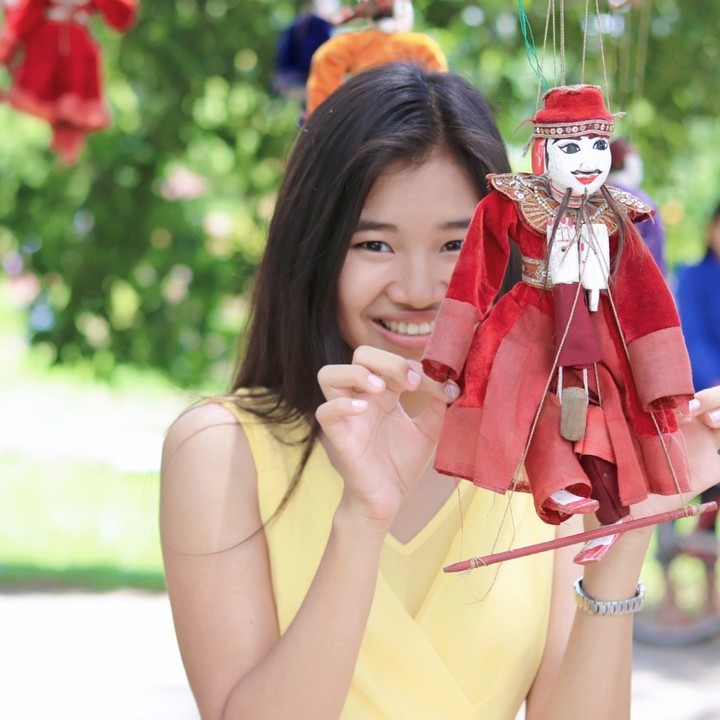Myanmar Traditional Zaw Gyi Doll