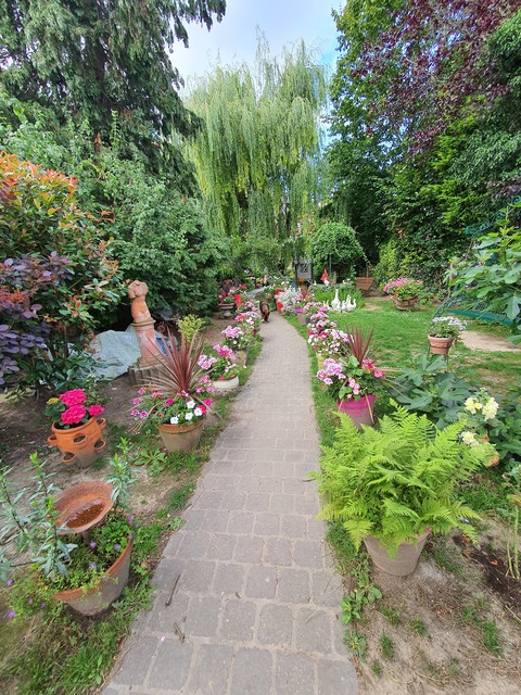 Beautiful garden in Brussels