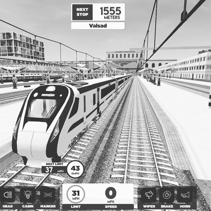 Vande Bharat on game mode