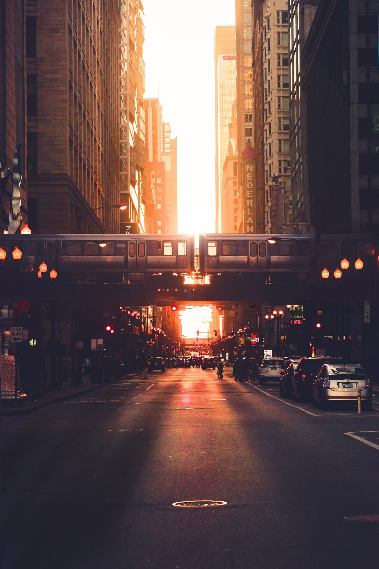 шпалери Thoroughfare, infrastructure