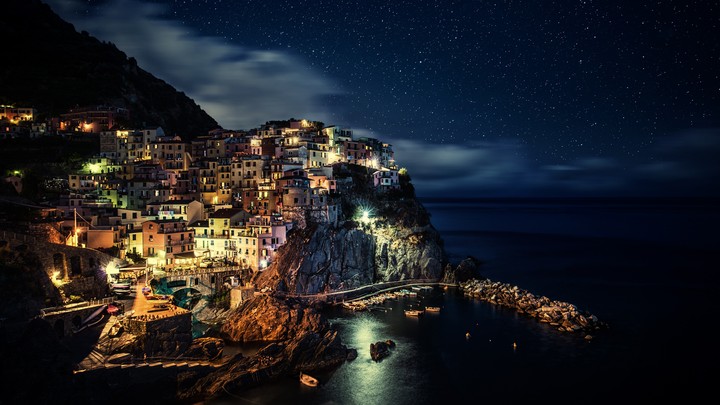 Manarola Night Italy
