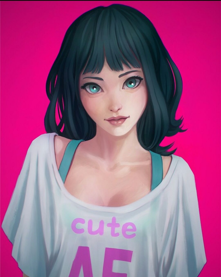pink girl