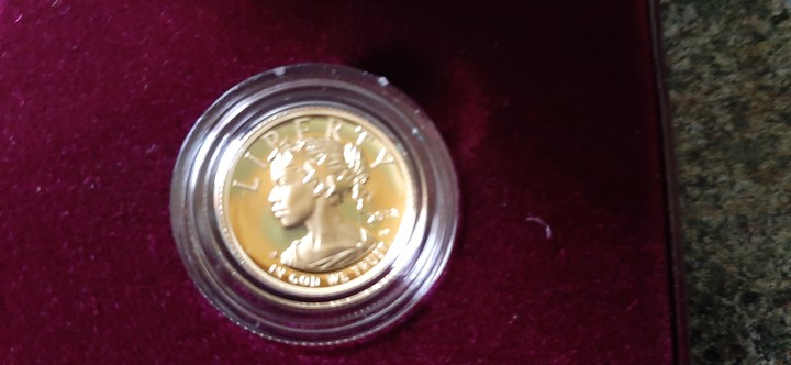 My first gold coin???