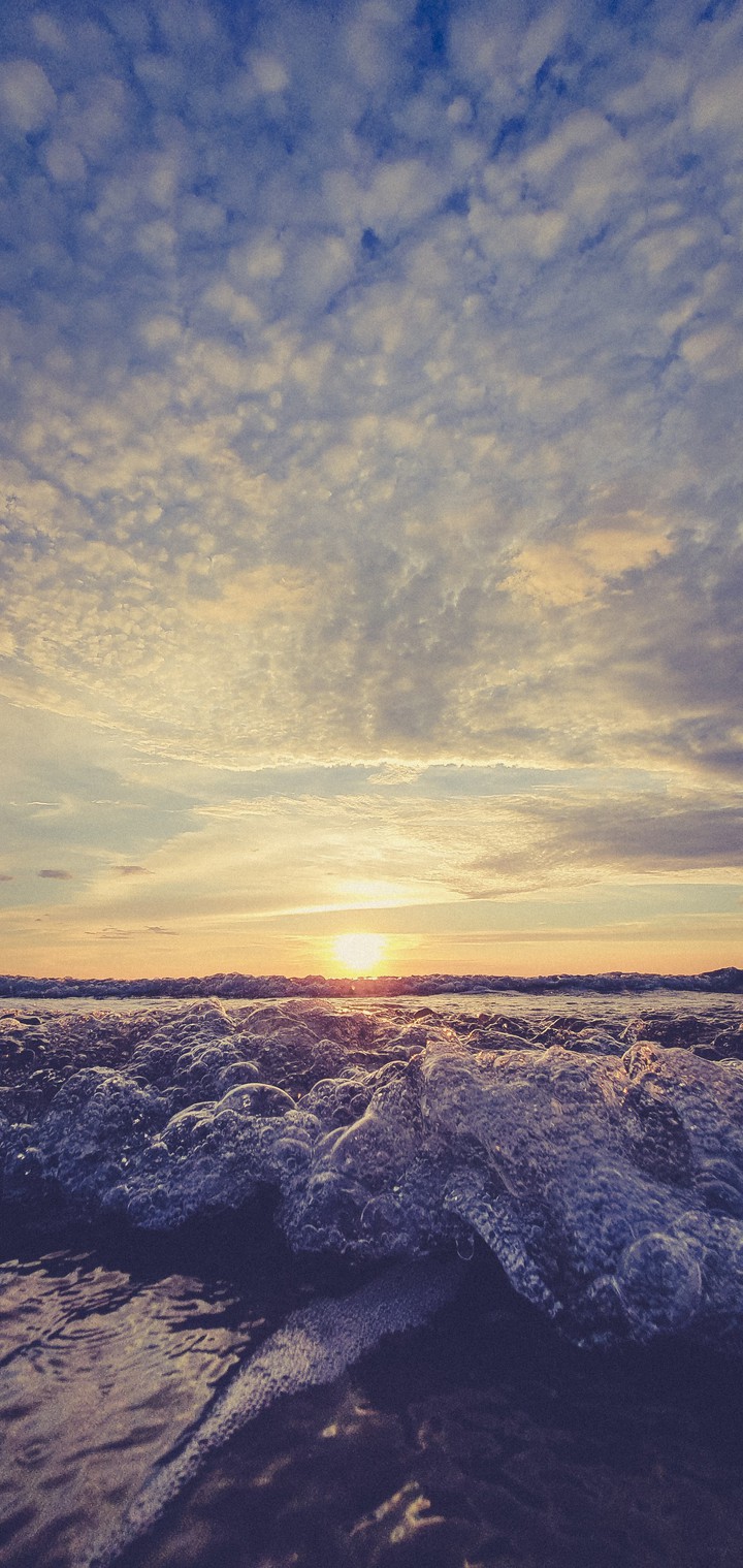 Waves & Sunset