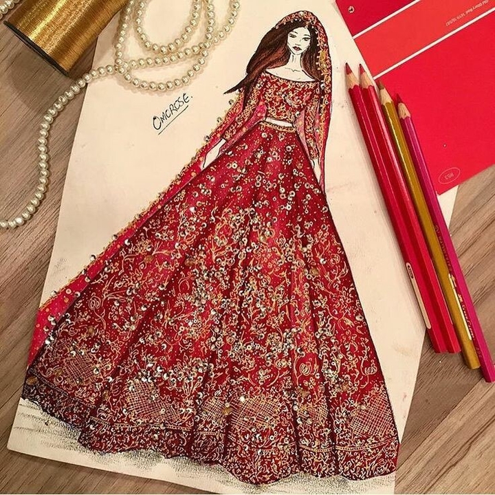 Indian wedding dress!