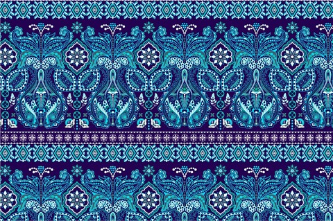 blue ornament
