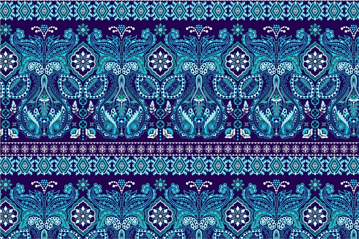 blue ornament