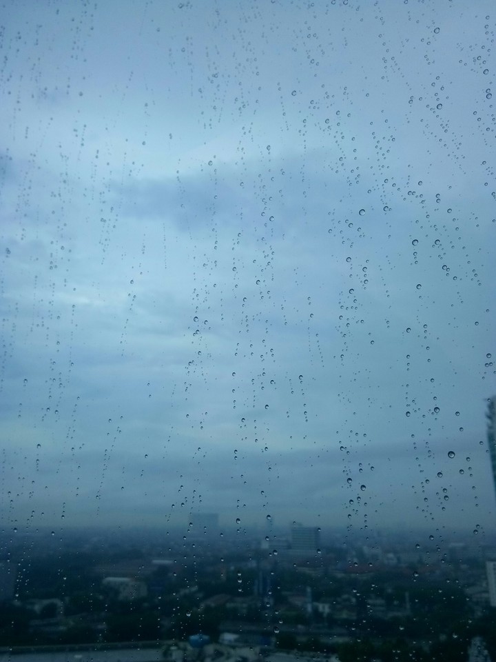 Raining