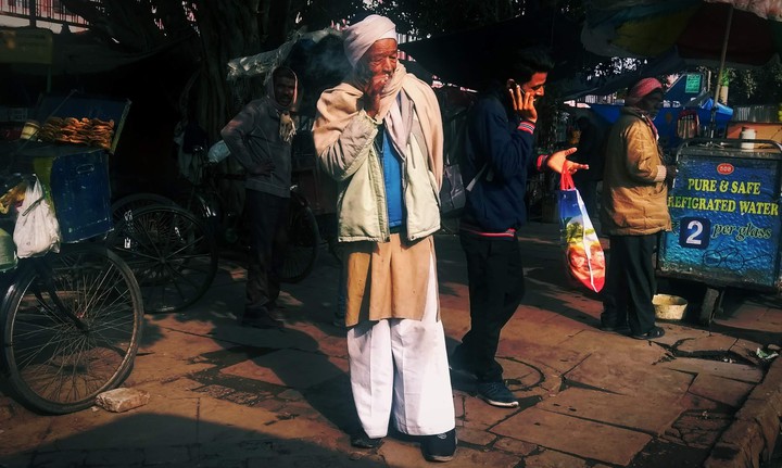 delhi street people