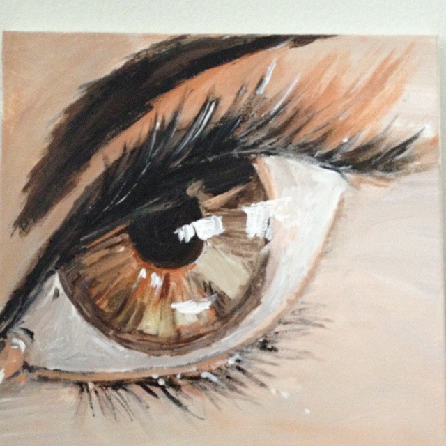 Design Brown eye