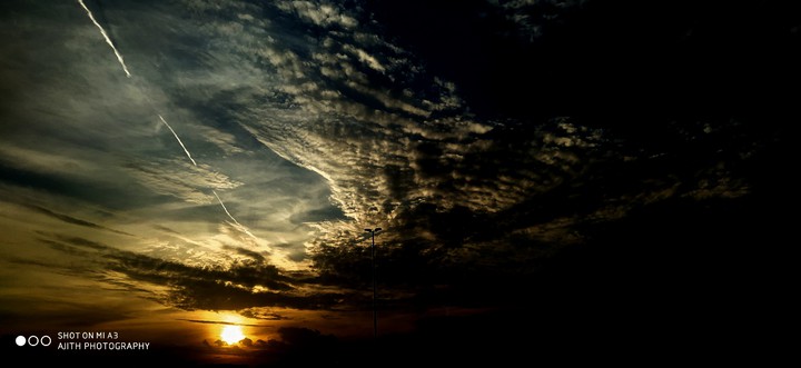 sun set