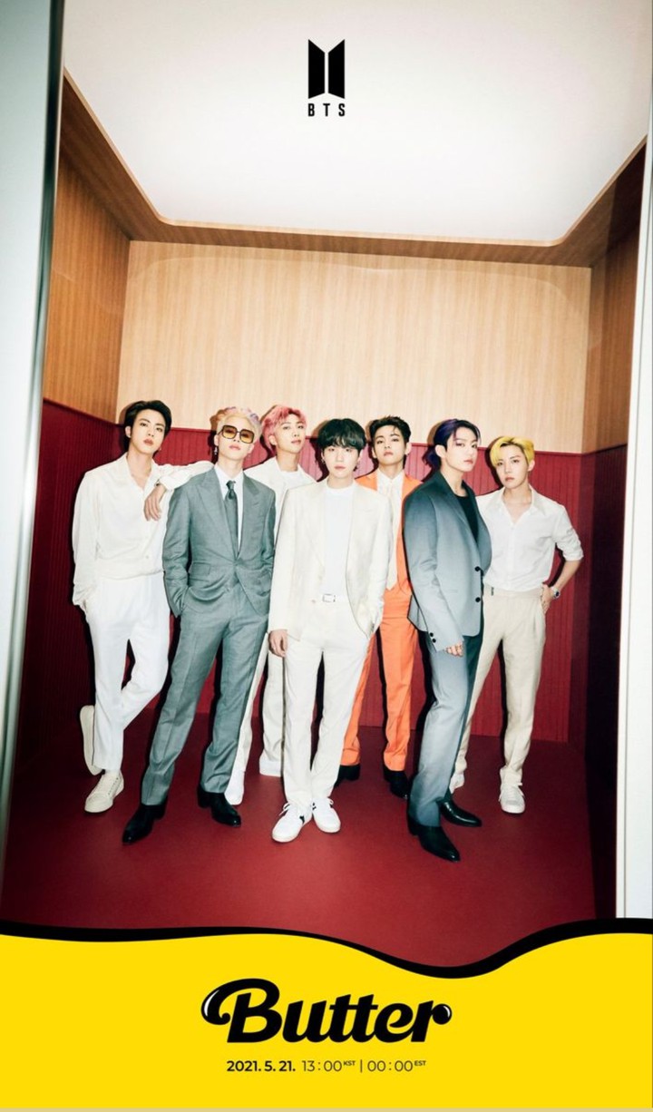 BTS with awesome look.....