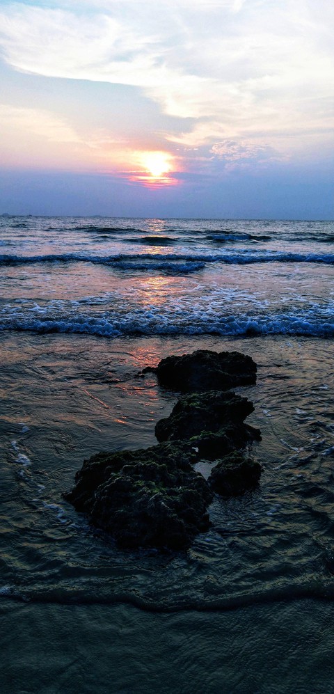 kokan beach sunset at best