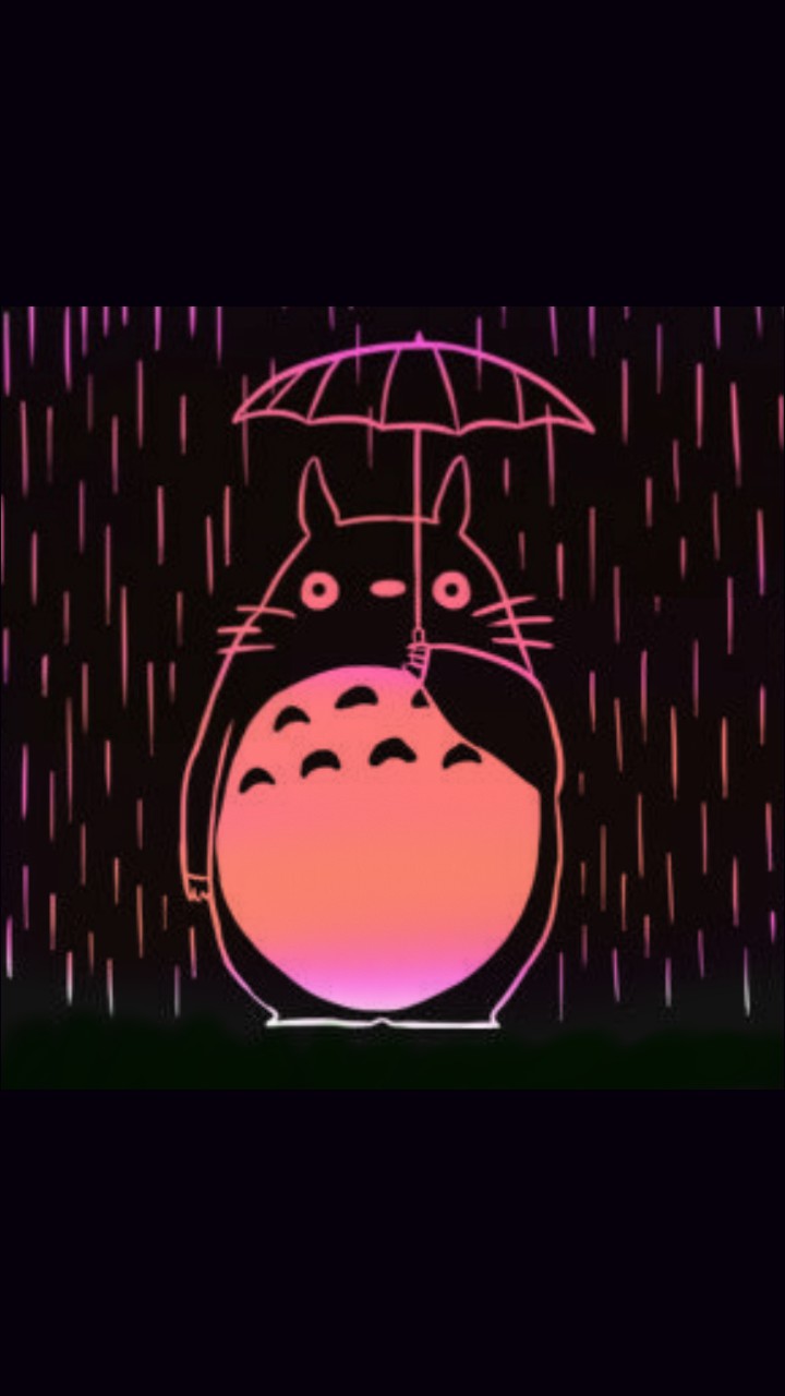 sunset totoro edit