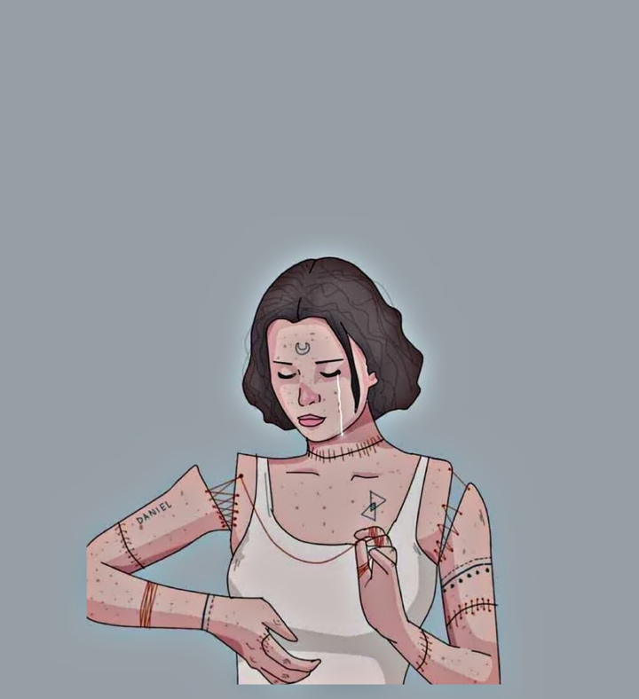 broken