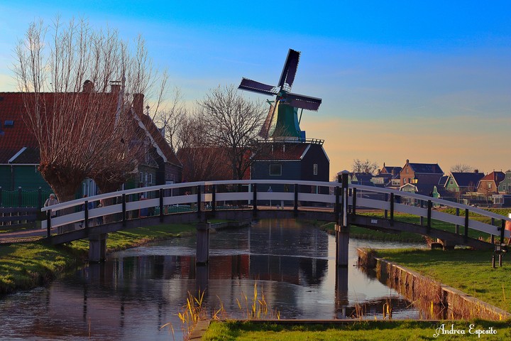Holland windmill