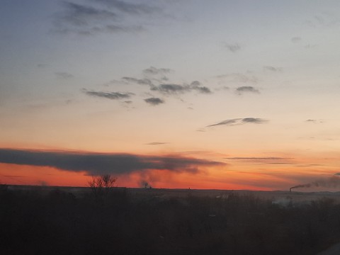 осенний закат