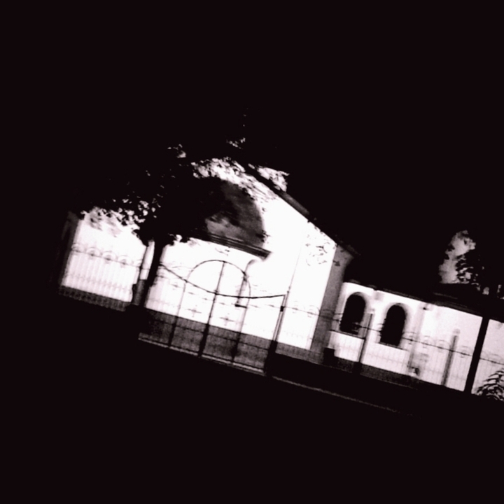 black and white