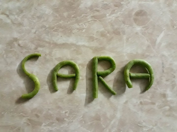with green beans