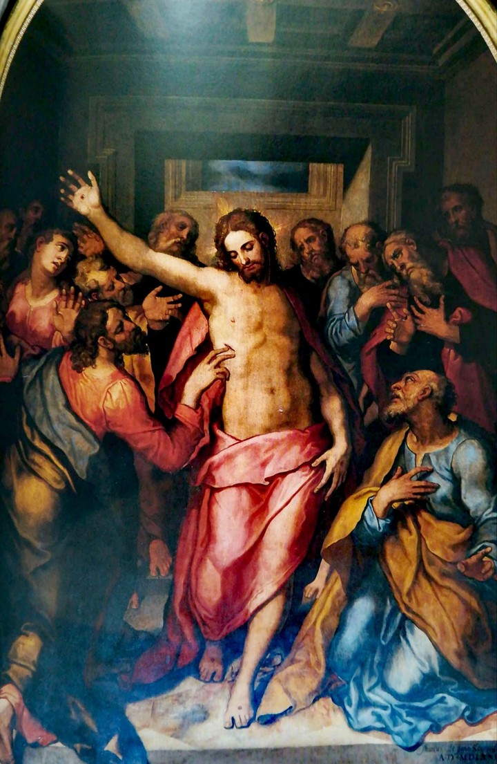 Marco Pino, the Incredulity of St. Thomas (1573)