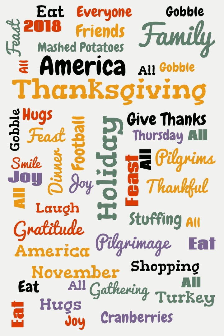Thanksgiving Word Cloud (2)