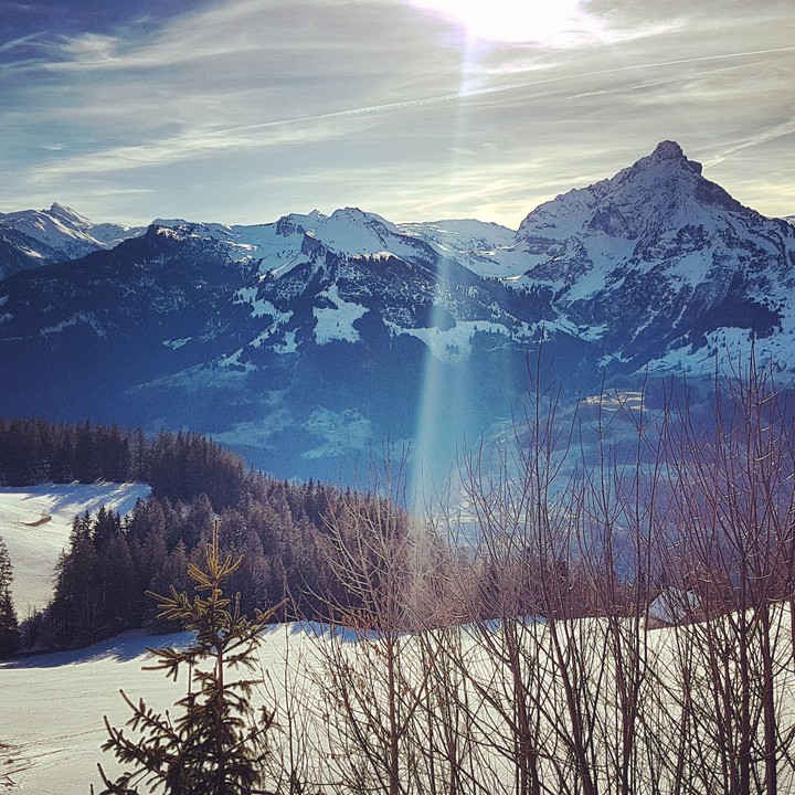 Mountains in the Winter