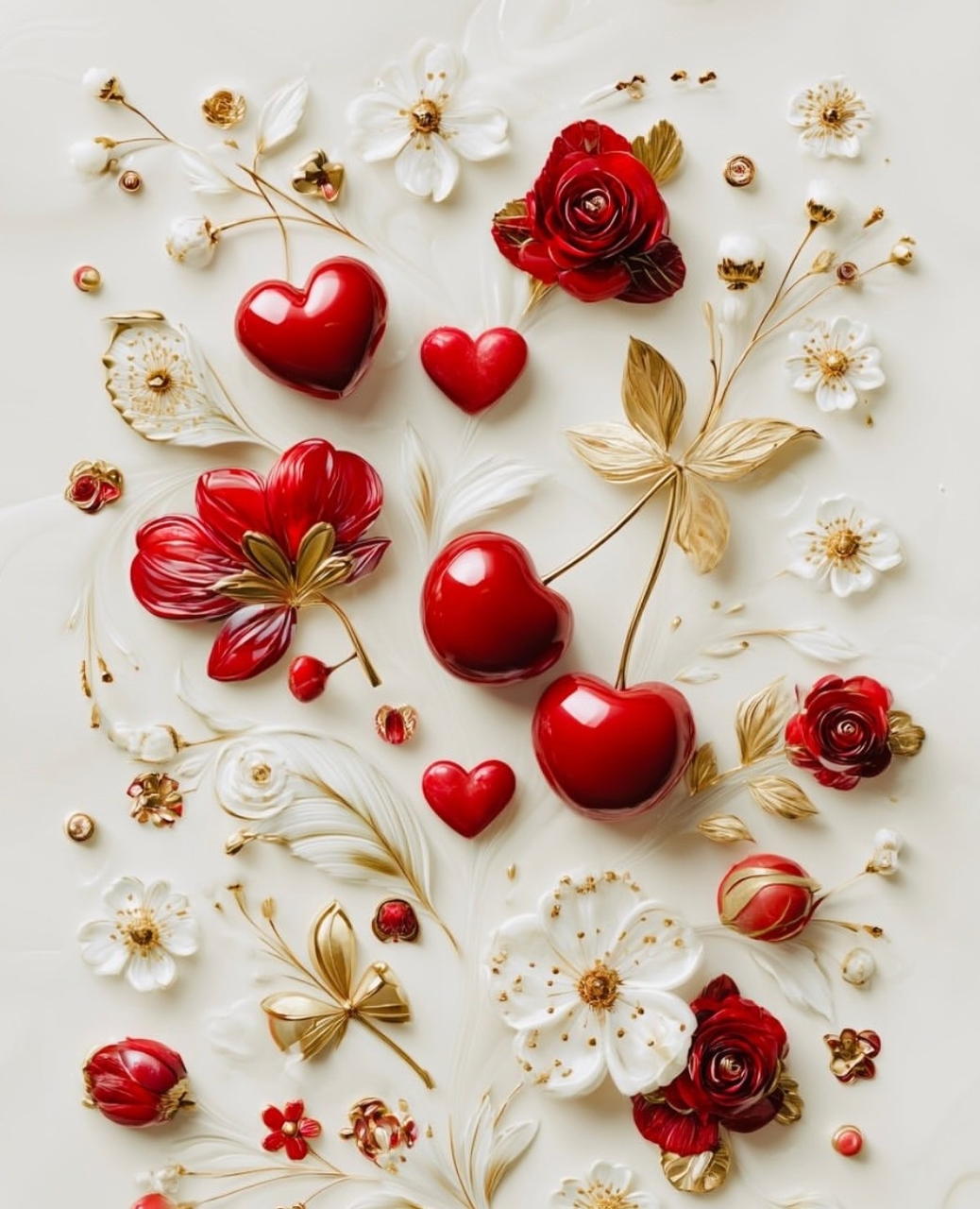 sfondi petal, heart
