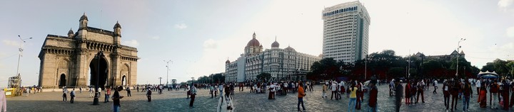 Taj hotel & Get way of India (360° View) ❤️