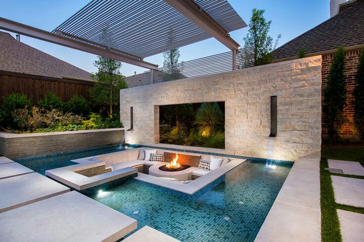 modern  Backyard