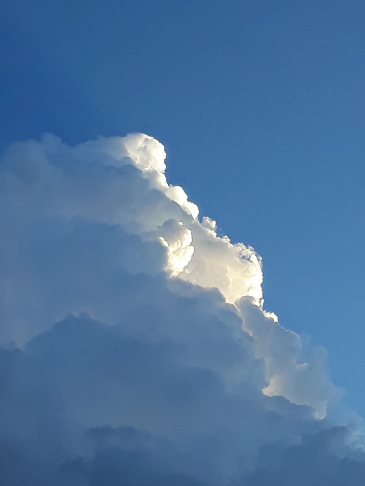 Blue clouds