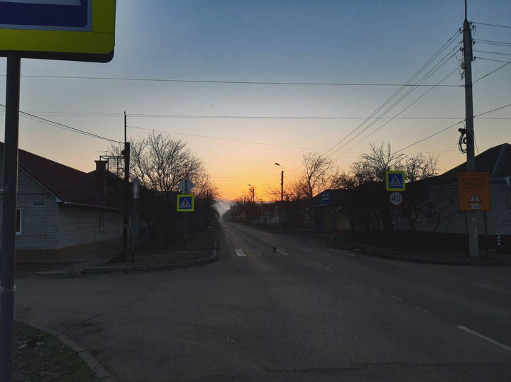 пустынный город