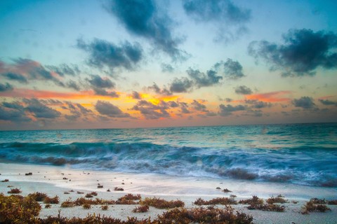 Sunrise in Cancun