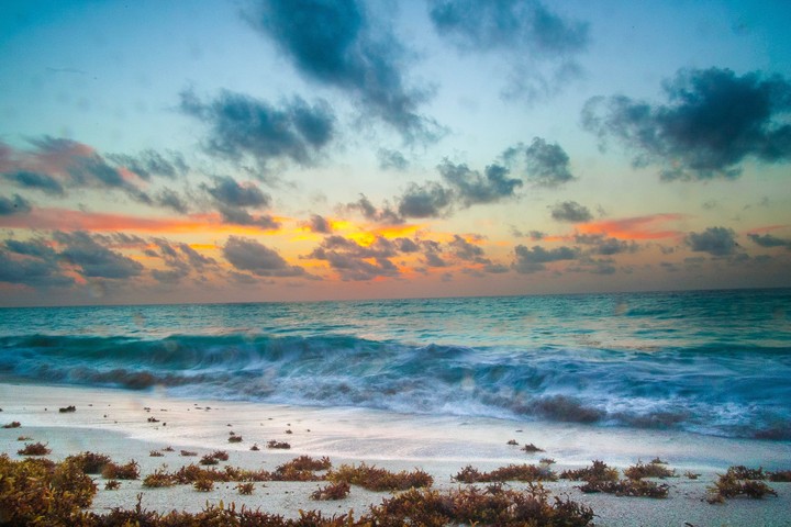 Sunrise in Cancun