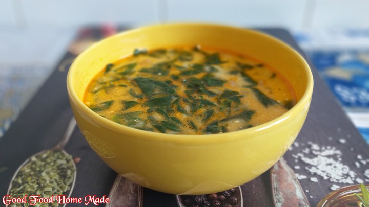 Spinach soup