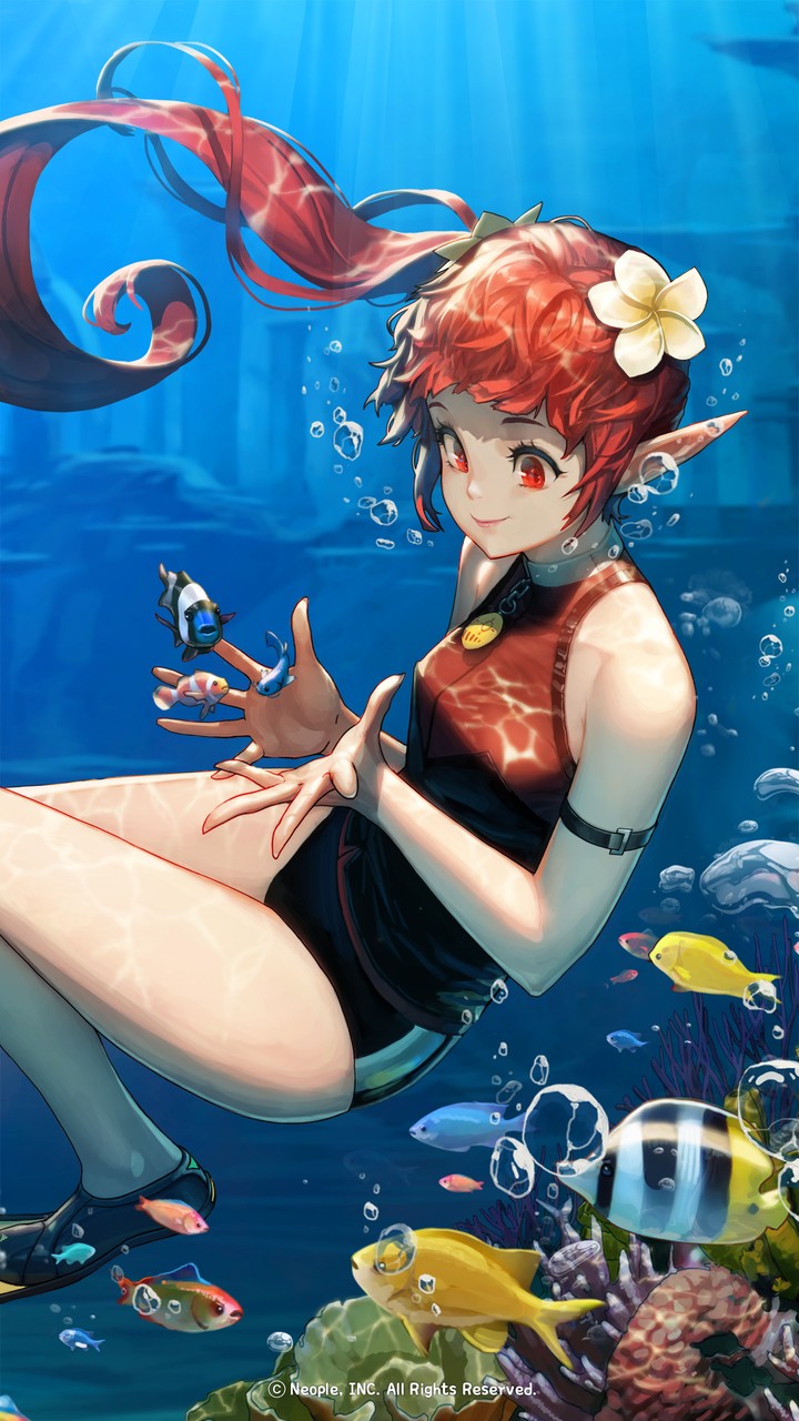 Summer in DFO - Female Mage