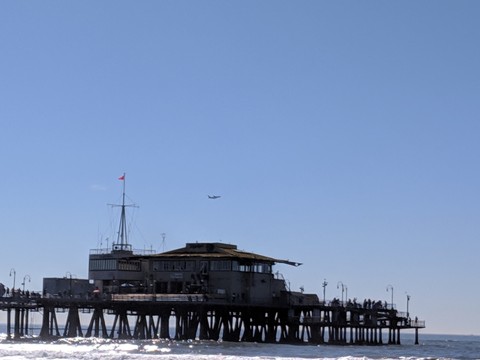 Pier over the ocean