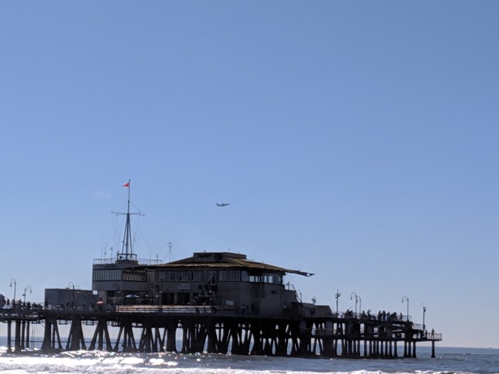 Pier over the ocean