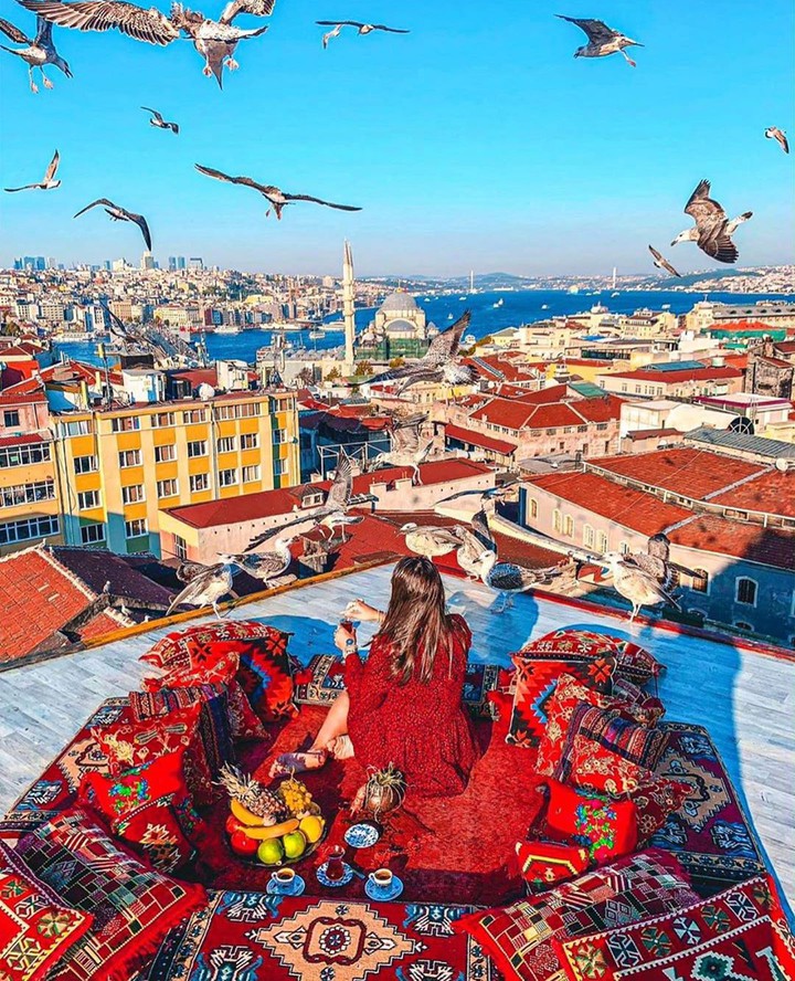 breakfast in Istanbul