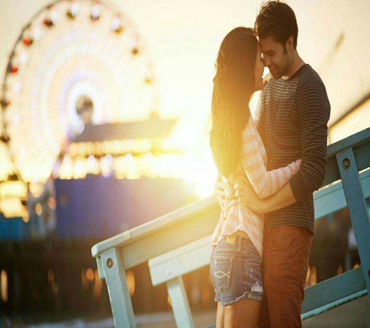 Romantic couple