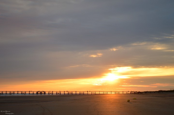 Sunset...