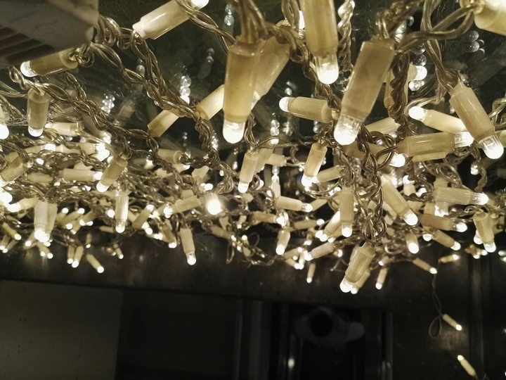 white lights