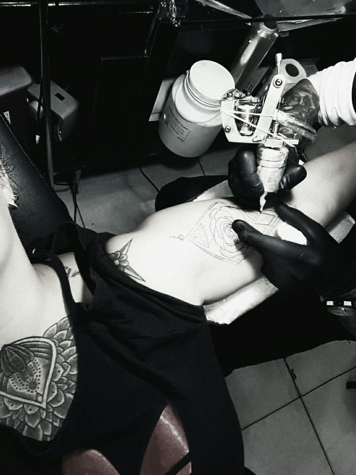 I love Tattoos. .. He and me