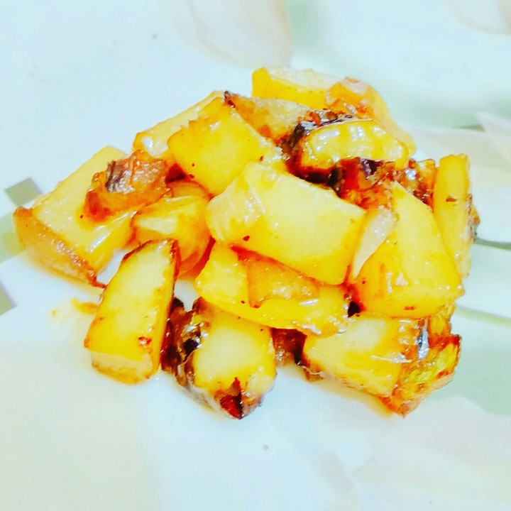 Caramelized potatoes